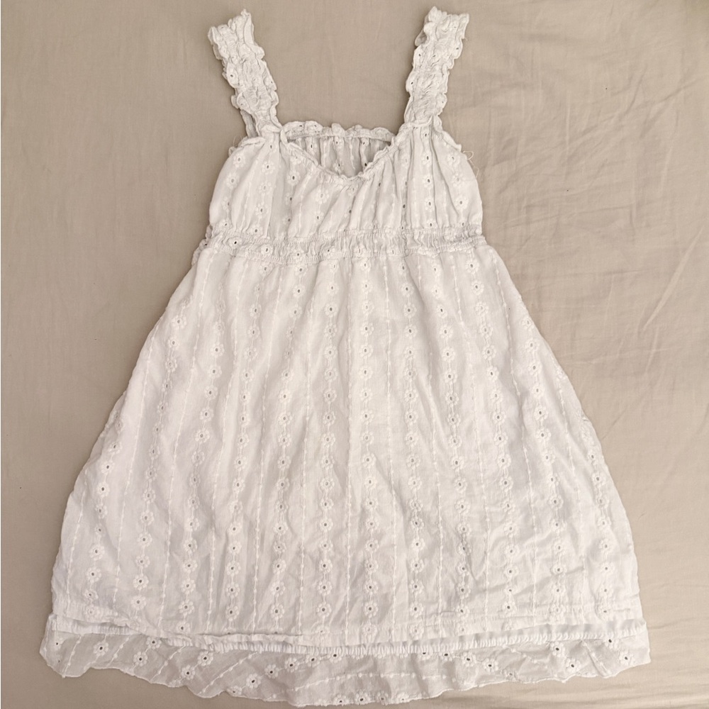 White Eyelet Sundress